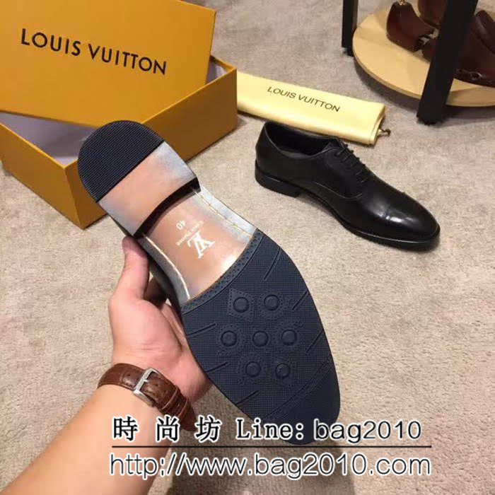路易威登LV 頂級品質 2019春款專櫃同步發售 男士牛皮鞋 8FX2059